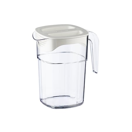 STACKABLE BEVERAGE PITCHER WITH LID, PC 47 OZ